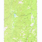 United States Geological Survey Warm Lake, ID (1954, 62500-Scale) digital map