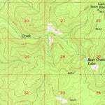 United States Geological Survey Warm Lake, ID (1954, 62500-Scale) digital map