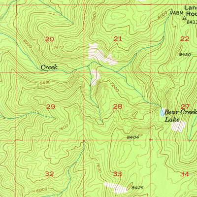 United States Geological Survey Warm Lake, ID (1954, 62500-Scale) digital map