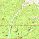 United States Geological Survey Warm Lake, ID (1954, 62500-Scale) digital map