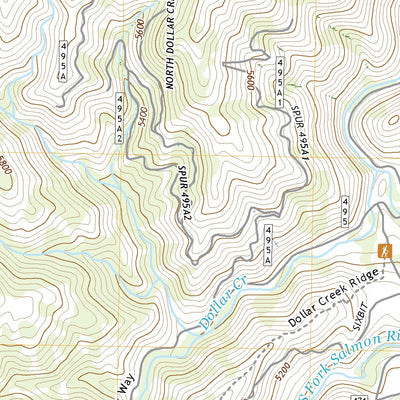 United States Geological Survey Warm Lake, ID (2020, 24000-Scale) digital map
