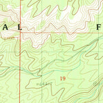 United States Geological Survey Warm River Butte, ID (1989, 24000-Scale) digital map