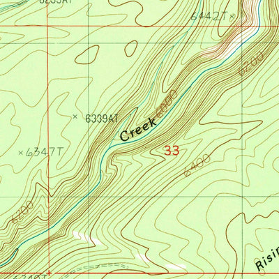 United States Geological Survey Warm River Butte, ID (1989, 24000-Scale) digital map