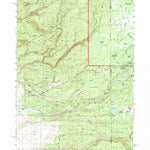 United States Geological Survey Warm River Butte, ID-WY (1957, 62500-Scale) digital map
