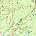 United States Geological Survey Warm River Butte, ID-WY (1957, 62500-Scale) digital map