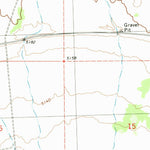United States Geological Survey Warm Spring Hills, UT (1991, 24000-Scale) digital map