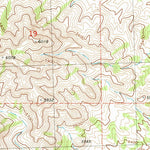 United States Geological Survey Warm Spring Hills, UT (1991, 24000-Scale) digital map