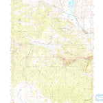 United States Geological Survey Warm Spring Mountain, WY (1956, 24000-Scale) digital map
