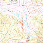 United States Geological Survey Warm Spring Mountain, WY (1956, 24000-Scale) digital map