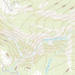 United States Geological Survey Warm Spring Mountain, WY (2021, 24000-Scale) digital map