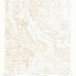 United States Geological Survey Warm Springs, AZ (1970, 24000-Scale) digital map