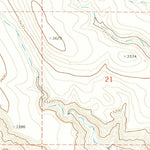 United States Geological Survey Warm Springs, AZ (1970, 24000-Scale) digital map