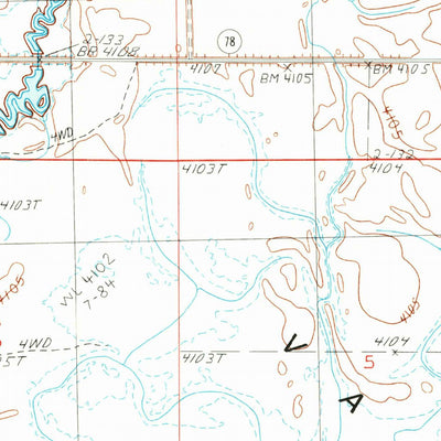 United States Geological Survey Warm Springs Butte, OR (1990, 24000-Scale) digital map