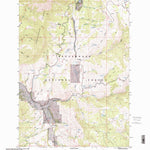 United States Geological Survey Warm Springs Creek, MT (1997, 24000-Scale) digital map