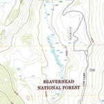 United States Geological Survey Warm Springs Creek, MT (2020, 24000-Scale) digital map