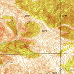 United States Geological Survey Warm Springs Dam, CA (1943, 24000-Scale) digital map