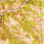 United States Geological Survey Warm Springs Dam, CA (1943, 24000-Scale) digital map