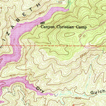 United States Geological Survey Warm Springs Mountain, CA (1958, 24000-Scale) digital map