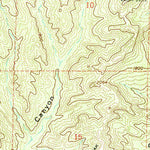 United States Geological Survey Warm Springs Mountain, CA (1958, 24000-Scale) digital map
