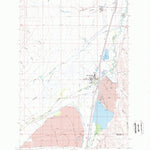 United States Geological Survey Warm Springs, MT (1989, 24000-Scale) digital map