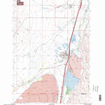 United States Geological Survey Warm Springs, MT (1996, 24000-Scale) digital map