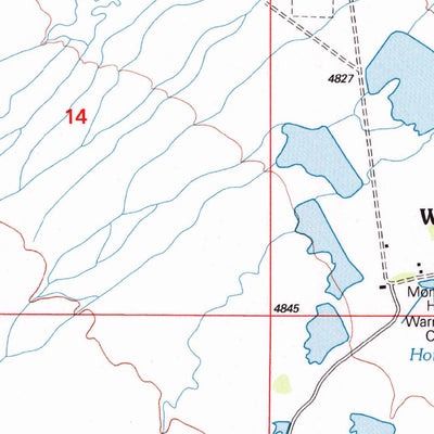United States Geological Survey Warm Springs, MT (1996, 24000-Scale) digital map