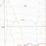 United States Geological Survey Warm Springs, NV (1968, 24000-Scale) digital map