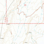 United States Geological Survey Warm Springs, NV (1968, 24000-Scale) digital map