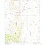 United States Geological Survey Warm Springs, NV (1968, 62500-Scale) digital map