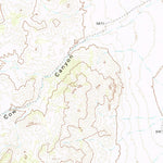 United States Geological Survey Warm Springs, NV (1968, 62500-Scale) digital map