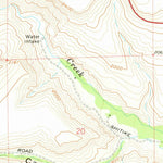 United States Geological Survey Warm Springs, OR (1963, 24000-Scale) digital map