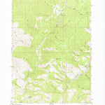 United States Geological Survey Warm Springs Point, ID (1957, 24000-Scale) digital map