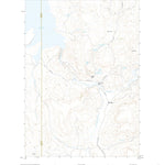 United States Geological Survey Warm Springs Reservoir, OR (2020, 24000-Scale) digital map