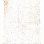 United States Geological Survey Warm Springs SE, NV (1968, 24000-Scale) digital map