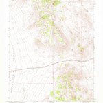 United States Geological Survey Warm Springs Summit, NV (1968, 24000-Scale) digital map