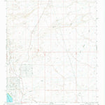United States Geological Survey Warm Springs SW, AZ (1970, 24000-Scale) digital map