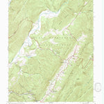 United States Geological Survey Warm Springs, VA (1968, 24000-Scale) digital map