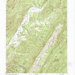 United States Geological Survey Warm Springs, VA (1999, 24000-Scale) digital map