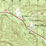 United States Geological Survey Warm Springs, VA (1999, 24000-Scale) digital map