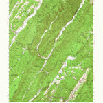 United States Geological Survey Warm Springs, VA-WV (1946, 62500-Scale) digital map