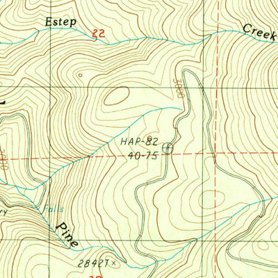 United States Geological Survey Warner Mountain, OR (1986, 24000-Scale) digital map