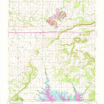 United States Geological Survey Warner NW, OK (1963, 24000-Scale) digital map