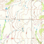 United States Geological Survey Warner NW, OK (1963, 24000-Scale) digital map