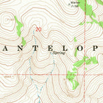 United States Geological Survey Warner Peak, OR (1967, 24000-Scale) digital map