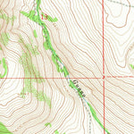 United States Geological Survey Warner Peak, OR (1967, 24000-Scale) digital map