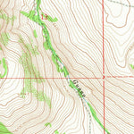 United States Geological Survey Warner Peak, OR (1967, 24000-Scale) digital map