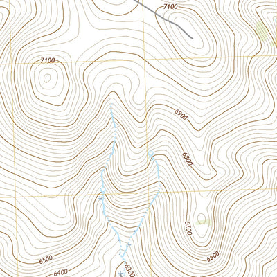 United States Geological Survey Warner Peak, OR (2020, 24000-Scale) digital map