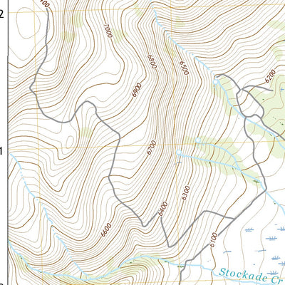 United States Geological Survey Warner Peak, OR (2020, 24000-Scale) digital map