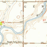 United States Geological Survey Warner, SD (1953, 24000-Scale) digital map