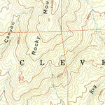 United States Geological Survey Warner Springs, CA (1958, 24000-Scale) digital map